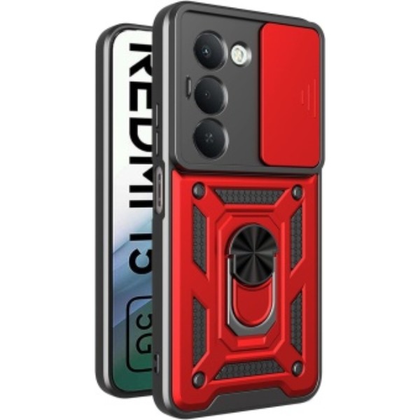 Фото - Чохол для смартфону BeCover Military for Xiaomi Redmi 15 5G (169mm) Global Red (715778)